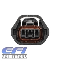 3 Pin Black Connector Fits Some Denso / Mitsubishi Sensors - Read Notes!