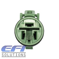 3 Pin Green Connector Round Fits Some Early Denso Alternators - Read Notes!