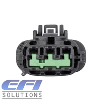 3 Pin Black Connector Fits Some Late Nissan Oxygen Sensors - Read Notes!