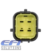 4 Pin Black Connector "MALE" Fits Some Denso Oxygen Sensors - Read Notes!