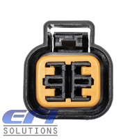 4 Pin Black Connector "FEMALE" Fits Some Denso Oxygen Sensors " Mitsubishi, Hyundai" - Read Notes!