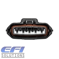 5 Pin Connector Black (Left Large Guide) Fits Some " Denso Air Flow Meters" - Read Notes!