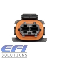 2 Pin Bosch Style Connector Fits Some " Bosch Alternators, Diesel Injectors" - Read Notes!