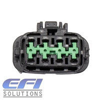 8 Pin Female Black Connector Fits Some Late RB Coil Loom - Read Notes!