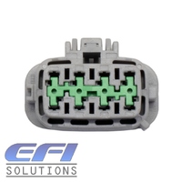 8 Pin Female Grey Connector Fits Some Nissan Injector Loom / Head lights - Read Notes!
