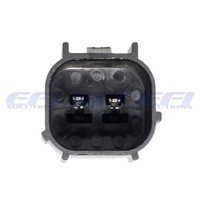 2 Pin MALE Black Connector "Opposing Connector Ford Throttle Bodies" - Read Notes!