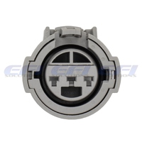 3 Pin Grey (Round) Connector Common To "Honda" - Read Notes!
