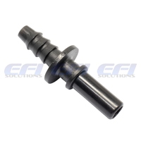 EFI Plastic Fuel Fitting Straight Male 5/16 Tube To Male 5/16 Barb