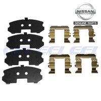 Brake Caliper Shim Hardware Kit (Front) Single POT "S13, 180sx, S15, R32, U13, WC34, A31, C33, C34, C35, J30"