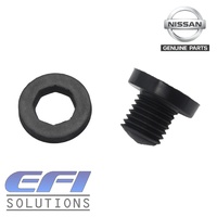 Radiator Drain Plug + Washer "Nissan"