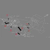 Heater and Coolant Hoses "N14 - GTiR"