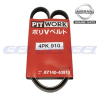 A/C Belt (RB20 / RB25 / RB26) "C34, C35, C35, AWC34, R33, R34, WC34, Y33, Y34" 4PK910
