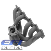 6Boost Manifold 2JZGTE T3 High Mount Open Flange External Gate