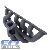 6Boost Manifold RB30 T3 High Mount Open Flange External Gate