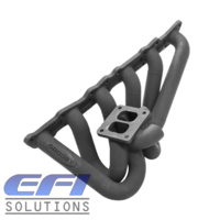 6Boost Manifold RB20, RB25, RB26 T4 High Mount Split Pulse Flange Twin External Gate