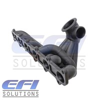 6Boost Manifold BA, BF, FG (Barra) High Mount Garrett G40, G42 V-Band Collector Flange External Gate