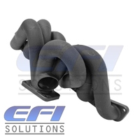 6Boost Manifold RB20, RB25, RB26 T3 Low Mount Open Flange External Gate