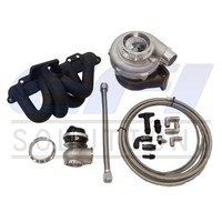 Turbo Kit (SR20) Garrett GTX3076R Gen II, 6Boost Manifold, 14psi Turbosmart GenV Wastegate