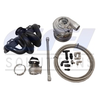 Turbo Kit (SR20) Garrett G25-550, 6Boost Manifold, 14psi Turbosmart GenV Wastegate