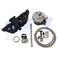 Turbo Kit (RB20, RB25) Garrett GTX3071R Gen II, 6Boost Manifold, 14psi Turbosmart GenV Wastegate