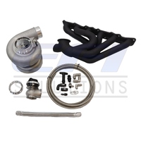 Turbo Kit (RB20, RB25) Garrett G42-1200 Compact, 6Boost Manifold, 14psi Turbosmart GenV Wastegate