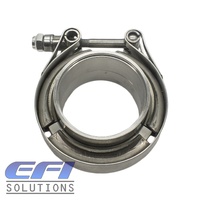 V-Band 2 Inch Male Female Flange With Clamp "Stainless Steel"