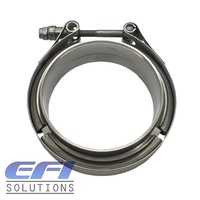 V-Band 3.5 Inch Male Female Flange With Clamp "Stainless Steel"