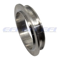 Garrett G40, G42, G45 ( T4 Housings ) Turbo Dump Pipe Flange "Stainless Steel"