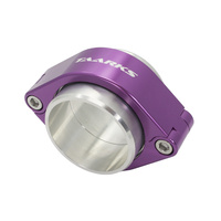 Quick Release Intercooler Pipe Clamshell Weld On Clamp "2.0 Inch" (Purple)