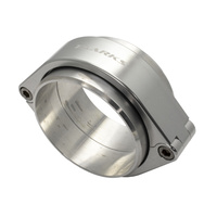 Quick Release Intercooler Pipe Clamshell Weld On Clamp "3.0 Inch" (Silver)