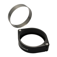 Quick Release Intercooler Pipe Clamshell Weld On Clamp "3.5 Inch" (Black)