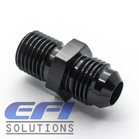 Engine Block Turbo Water Feed Fitting (Nissan) "AN6" - Black