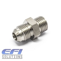 Engine Block Turbo Water Feed Fitting (Nissan) "AN6" - Stainless Steel