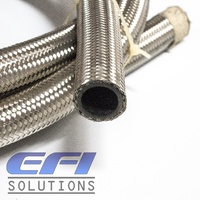 100 Series Stainless Steel Braided Hose AN4 Per Metre