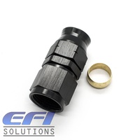 Hardline End 5/8 Tube To Female AN10 (Black)