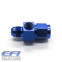 Straight Female to Male Flare With 1/8 NPT Port AN6 