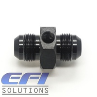 Straight Male to Male Flare With Metric M10 x 1.0 Port AN10 (Black)