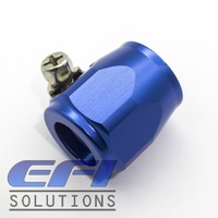 Hex Hose Finisher AN8 (Blue), 17.5mm ID