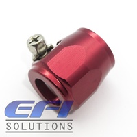 Hex Hose Finisher AN8 (Red), 17.5mm ID