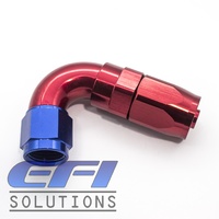 120º Degree Full Flow Hose End AN6
