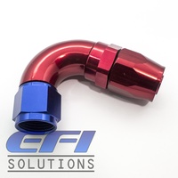 120º Degree Full Flow Hose End AN10