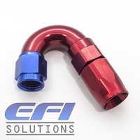 150º Degree Full Flow Hose End AN4