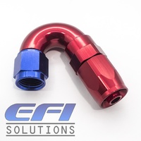 150º Degree Full Flow Hose End AN6