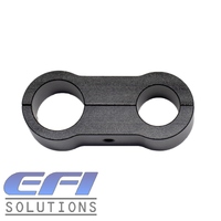 Billet Stepped Dual Hose Separators  ( 11.1mm ID And 13.5mm ID) (Black)