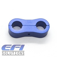 Billet Dual Hose Separators AN4 Braid and AN6 PTFE Hose (11.1mm ID)