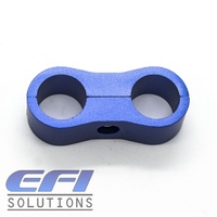 Billet Dual Hose Separators AN6 Braid and AN8 PTFE Hose (13.5mm ID)