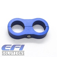 Billet Dual Hose Separators AN10 Braid and AN12 PTFE Hose (19.1mm ID)
