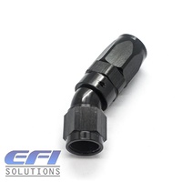 30º Degree Full Flow Hose End AN6 (Black)