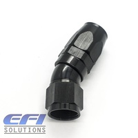 30º Degree Full Flow Hose End AN10 (Black)