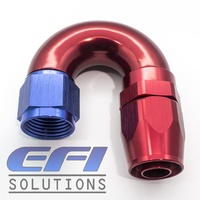 180º Degree Full Flow Hose End AN10